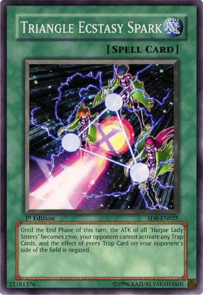 Triangle Ecstasy Spark (SD8-EN025) [Structure Deck: Lord of the Storm]
