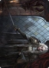 Thalia, Guardian of Thraben Art Card (18) [Art Series: Innistrad: Crimson Vow]