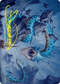 Biolume Serpent Art Card (Gold-Stamped Signature) (20) [Art Series: Innistrad: Crimson Vow]