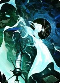 Thirst for Discovery Art Card (25) [Art Series: Innistrad: Crimson Vow]