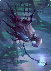 Wanderlight Spirit Art Card (26) [Art Series: Innistrad: Crimson Vow]
