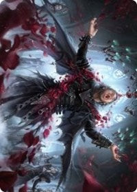 Bloodsoaked Reveler Art Card (29) [Art Series: Innistrad: Crimson Vow]