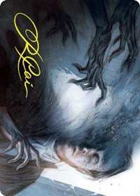 Dread Fugue Art Card (Gold-Stamped Signature) (31) [Art Series: Innistrad: Crimson Vow]