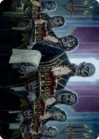 Dying to Serve Art Card (32) [Art Series: Innistrad: Crimson Vow]