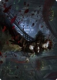 Falkenrath Forebear Art Card (33) [Art Series: Innistrad: Crimson Vow]
