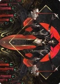 Gift of Fangs Art Card (34) [Art Series: Innistrad: Crimson Vow]