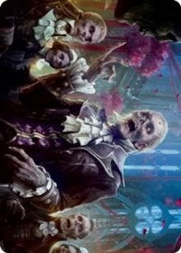 Undead Butler Art Card (37) [Art Series: Innistrad: Crimson Vow]