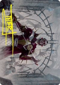 Cemetery Gatekeeper Art Card (Gold-Stamped Signature) (39) [Art Series: Innistrad: Crimson Vow]