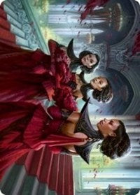 Olivia's Attendants Art Card (47) [Art Series: Innistrad: Crimson Vow]