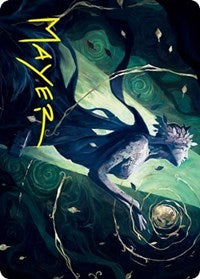 Nature's Embrace Art Card (Gold-Stamped Signature) (52) [Art Series: Innistrad: Crimson Vow]