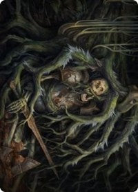 Retrieve Art Card (53) [Art Series: Innistrad: Crimson Vow]
