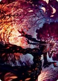 Splendid Reclamation Art Card (55) [Art Series: Innistrad: Crimson Vow]