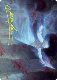 Dorothea, Vengeful Victim (57/81) Art Card (Gold-Stamped Signature) (57) [Art Series: Innistrad: Crimson Vow]