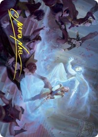 Dorothea's Retribution Art Card (Gold-Stamped Signature) (58) [Art Series: Innistrad: Crimson Vow]