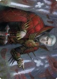 Edgar, Charmed Groom (59/81) Art Card (59) [Art Series: Innistrad: Crimson Vow]
