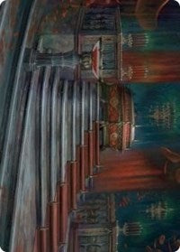 Edgar Markov's Coffin Art Card (60) [Art Series: Innistrad: Crimson Vow]