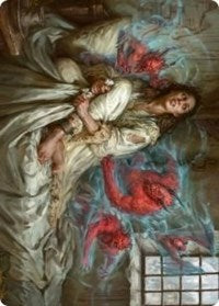 Eruth, Tormented Prophet Art Card (61) [Art Series: Innistrad: Crimson Vow]
