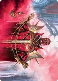 Markov Purifier Art Card (62) [Art Series: Innistrad: Crimson Vow]