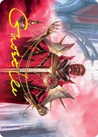 Markov Purifier Art Card (Gold-Stamped Signature) (62) [Art Series: Innistrad: Crimson Vow]
