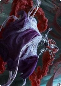 Olivia, Crimson Bride Art Card (65) [Art Series: Innistrad: Crimson Vow]