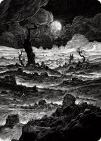 Plains (78/81) Art Card (78) [Art Series: Innistrad: Crimson Vow]