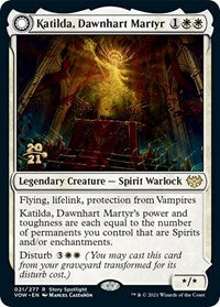 Katilda, Dawnhart Martyr (21) [Prerelease Cards]