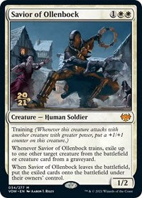 Savior of Ollenbock (34) [Prerelease Cards]