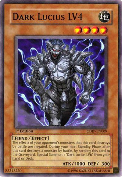 Dark Lucius LV4 (CDIP-EN009) [Cyberdark Impact]
