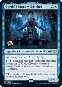 Geralf, Visionary Stitcher (61) [Prerelease Cards]