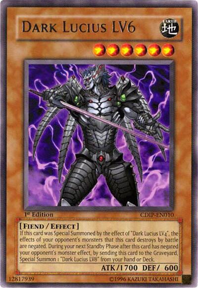 Dark Lucius LV6 (CDIP-EN010) [Cyberdark Impact]