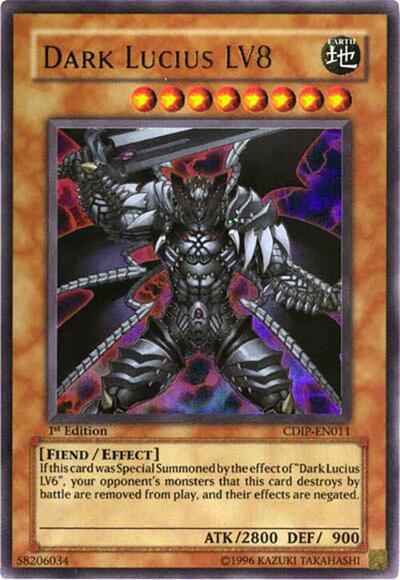 Dark Lucius LV8 (CDIP-EN011) [Cyberdark Impact]