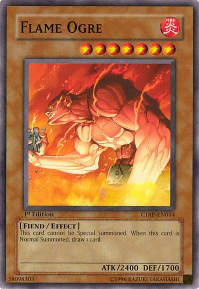 Flame Ogre (CDIP-EN014) [Cyberdark Impact]