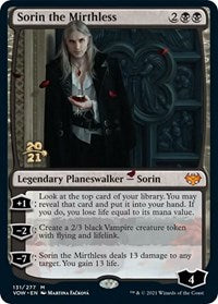 Sorin the Mirthless (131) [Prerelease Cards]