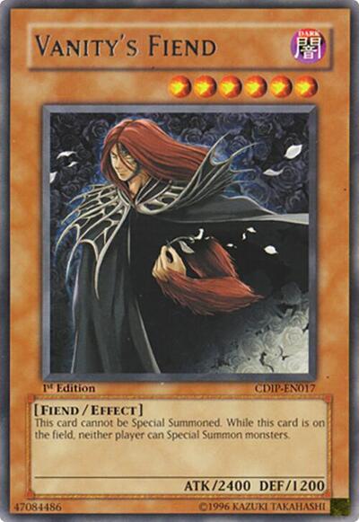 Vanity's Fiend (CDIP-EN017) [Cyberdark Impact]