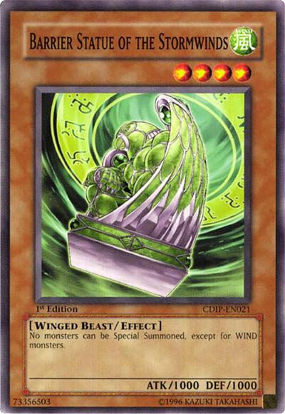 Barrier Statue of the Stormwinds (CDIP-EN021) [Cyberdark Impact]