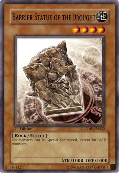 Barrier Statue of the Drought (CDIP-EN022) [Cyberdark Impact]