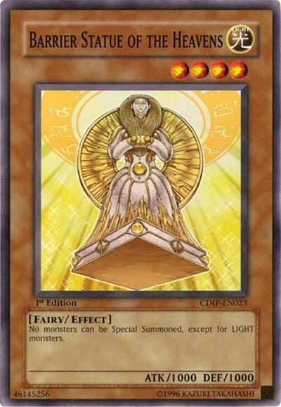Barrier Statue of the Heavens (CDIP-EN023) [Cyberdark Impact]