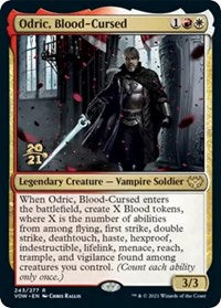 Odric, Blood-Cursed (243) [Prerelease Cards]