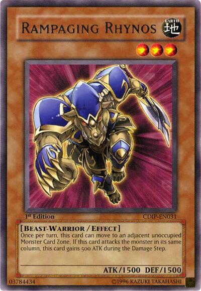 Rampaging Rhynos (CDIP-EN031) [Cyberdark Impact]