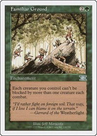 Familiar Ground (228) [Classic Sixth Edition]