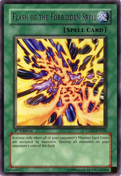 Flash of the Forbidden Spell (CDIP-EN038) [Cyberdark Impact]