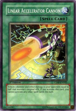Linear Accelerator Cannon (CDIP-EN042) - Cyberdark Impact Unlimited