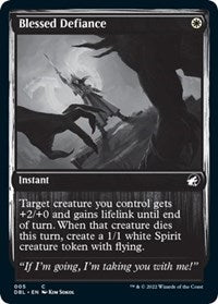 Blessed Defiance (5) [Innistrad: Double Feature]