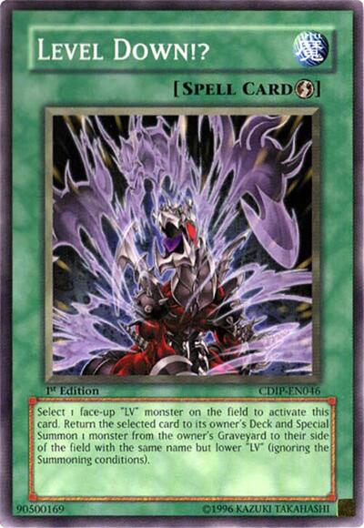 Level Down!? (CDIP-EN046) [Cyberdark Impact]
