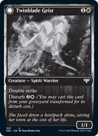 Twinblade Geist (307) [Innistrad: Double Feature]