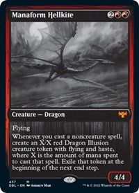 Manaform Hellkite (437) [Innistrad: Double Feature]