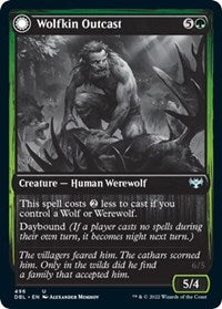 Wolfkin Outcast (496) [Innistrad: Double Feature]