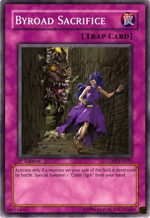 Byroad Sacrifice (CDIP-EN055) - Cyberdark Impact 1st Edition