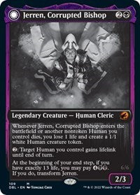 Jerren, Corrupted Bishop (109) [Innistrad: Double Feature]