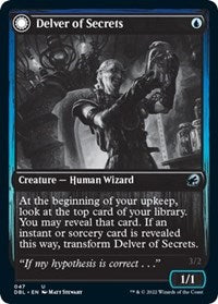Delver of Secrets (47) [Innistrad: Double Feature]